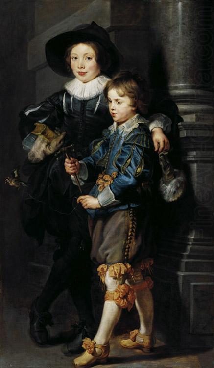 Albert and Nicolaas Rubens (mk27), Peter Paul Rubens